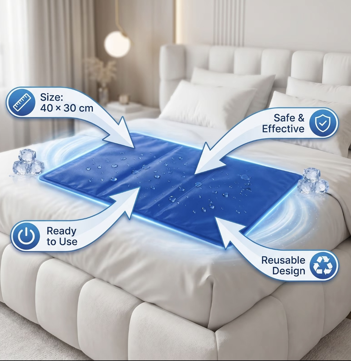 Cooling Pillow Pad
